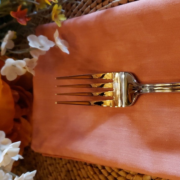 ESTIA GOURMET Cascade Floral Dinner Fork  - NWT - Picture 6 of 7